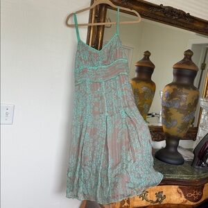 Floral Spaghetti Strap Dress